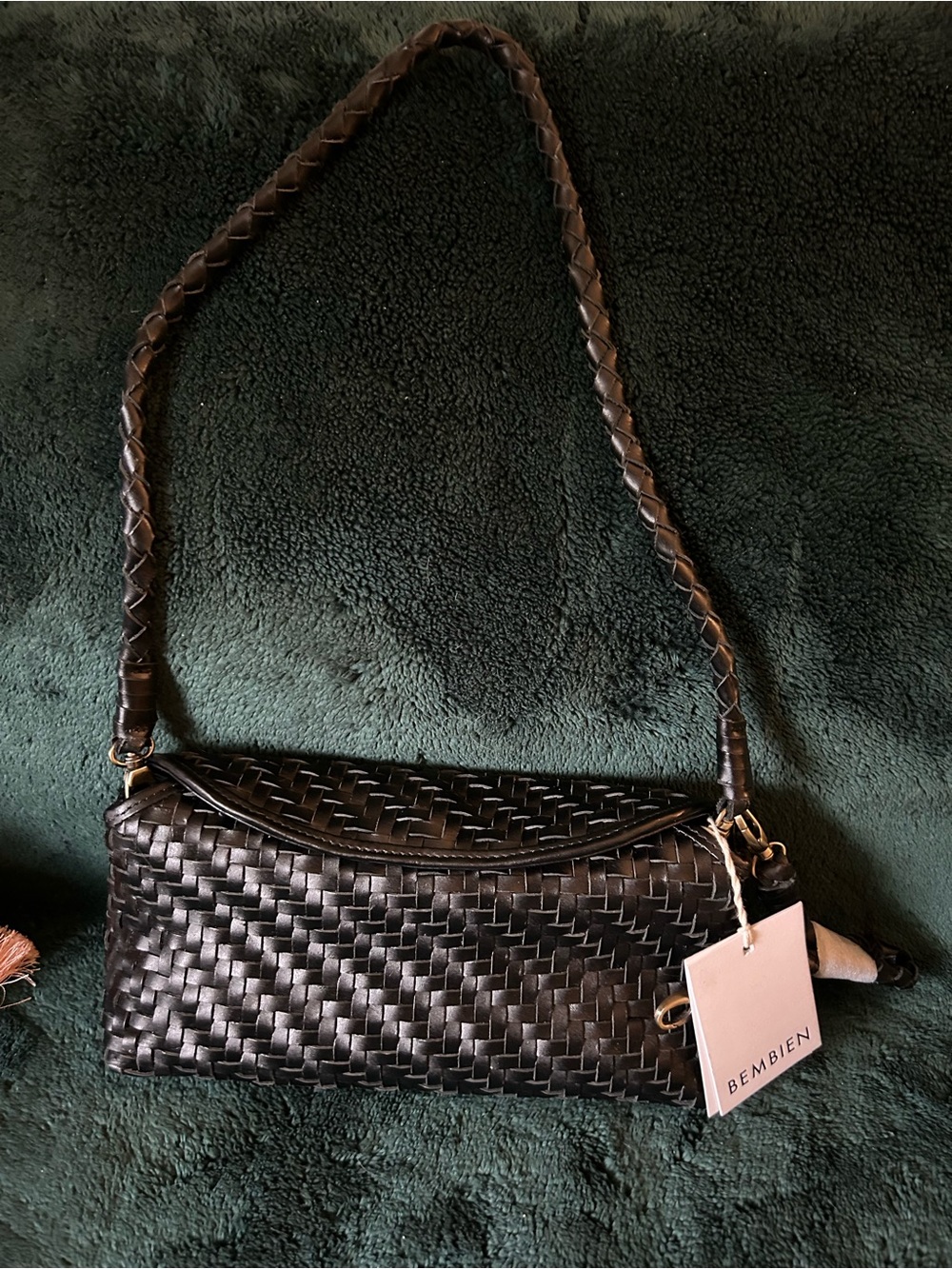 Bembien Roux Clutch with detachable shoulder strap - NWT